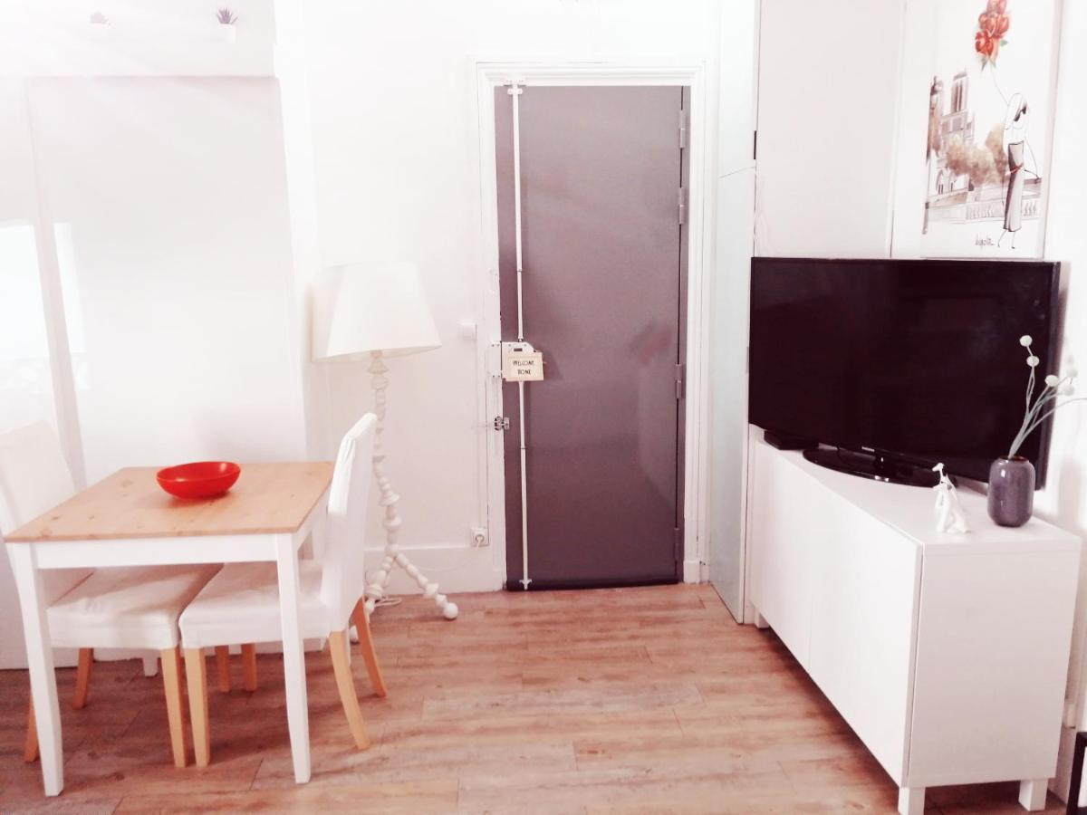 Studio dans un quartier résidentiel à Montrouge avec le métro à 2 min Exterior foto